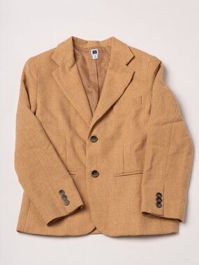 Janie and Jack Camel Wool Kids Blazer Size 8